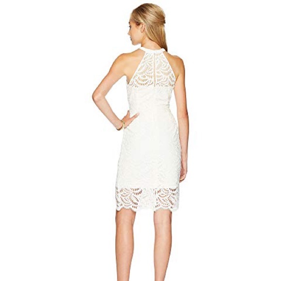 NEW Lilly Pulitzer White Lace Kenna Dress Size 4 - Picture 4 of 8